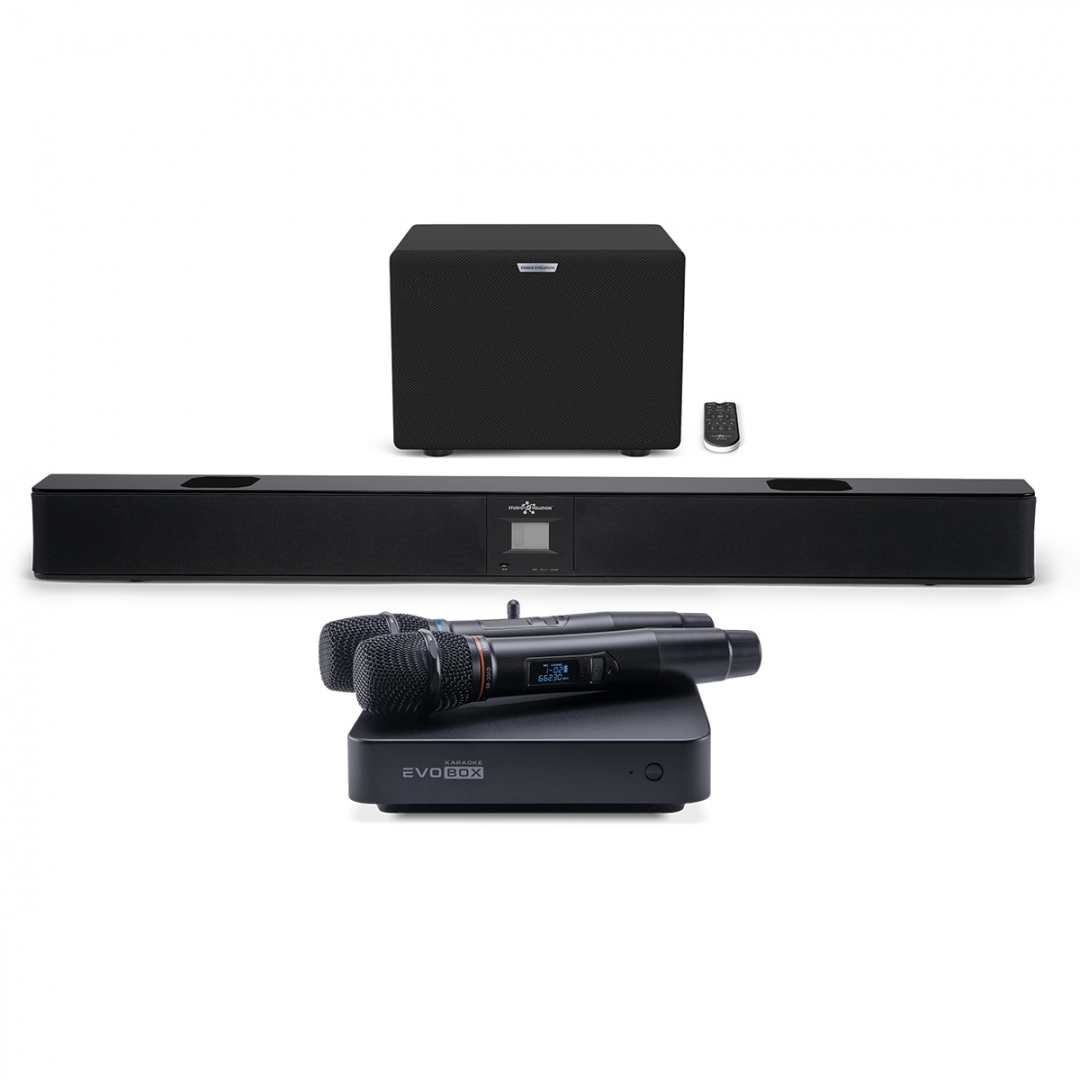 караоке-комплект EVOBOX Plus + EvoSound Bar (саундбар с караоке) в Ельце