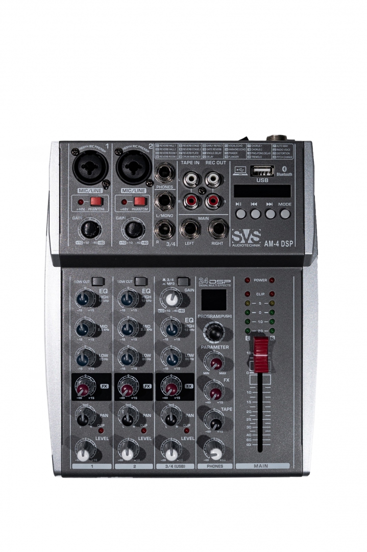 SVS Audiotechnik mixers AM-4 DSP Аналоговый микшерный пульт, 4-канала в Ельце