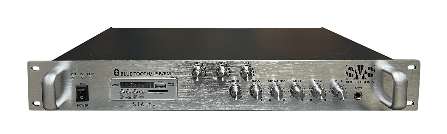 SVS Audiotechnik STA-80 Микшер-усилитель для систем Public Address в Ельце