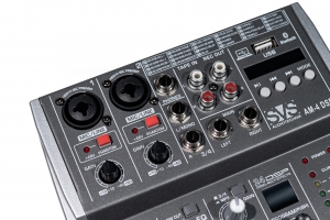 SVS Audiotechnik mixers AM-4 DSP Аналоговый микшерный пульт, 4-канала в Ельце